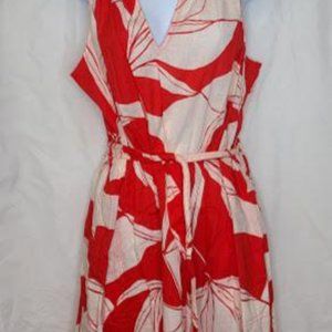 Floral Sleeveless Cotton Summer Dress